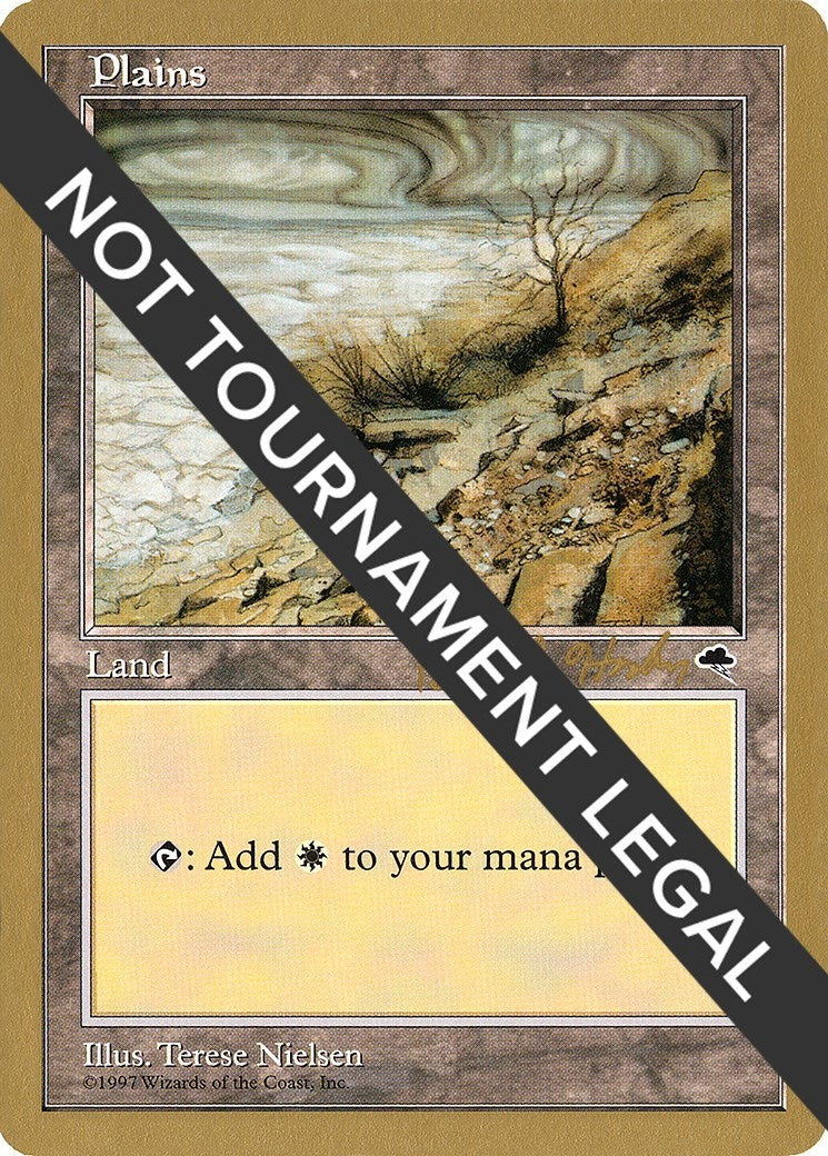 Image for Plains (Dead Tree) - 1998 Brian Hacker (TMP) [World Championship Decks] - Magic: The Gathering