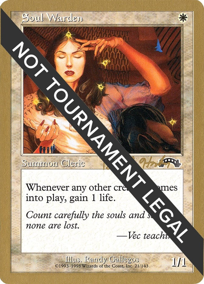 Image for Soul Warden - 1998 Brian Hacker (EXO) [World Championship Decks] - Magic: The Gathering