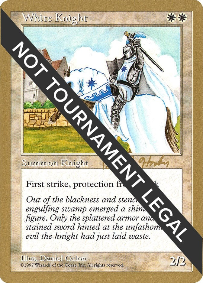 Image for White Knight - 1998 Brian Hacker (5ED) [World Championship Decks] - Magic: The Gathering