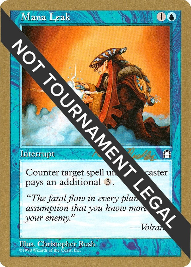 Image for Mana Leak - 1998 Randy Buehler (STH) [World Championship Decks] - Magic: The Gathering