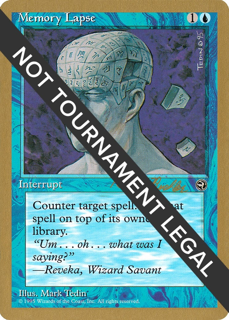 Image for Memory Lapse - 1998 Randy Buehler (HML) [World Championship Decks] - Magic: The Gathering
