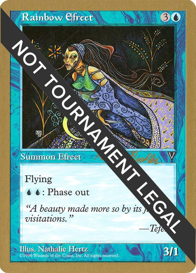 Image for Rainbow Efreet - 1998 Randy Buehler (VIS) [World Championship Decks] - Magic: The Gathering
