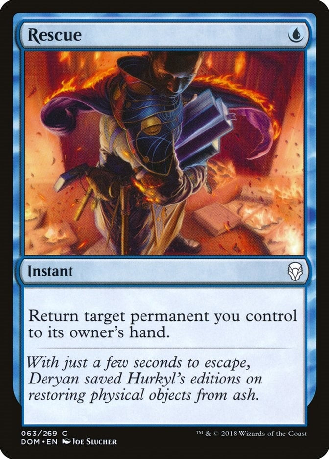 Image for Rescue (63) [Dominaria] - Magic: The Gathering