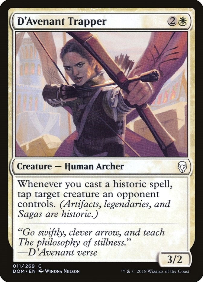 Image for D'Avenant Trapper (11) [Dominaria] - Magic: The Gathering