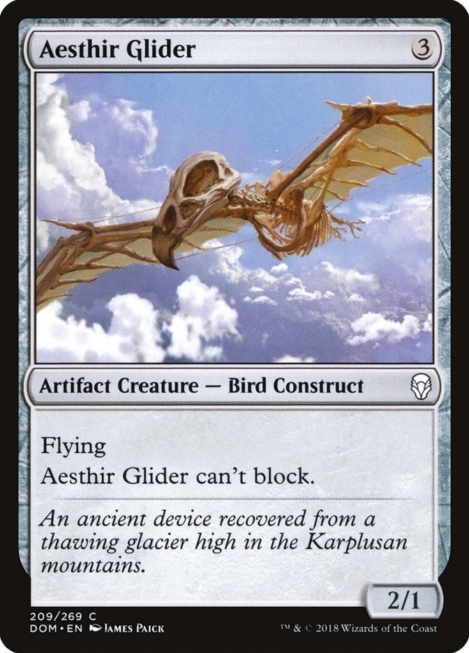 Image for Aesthir Glider (209) [Dominaria] - Magic: The Gathering