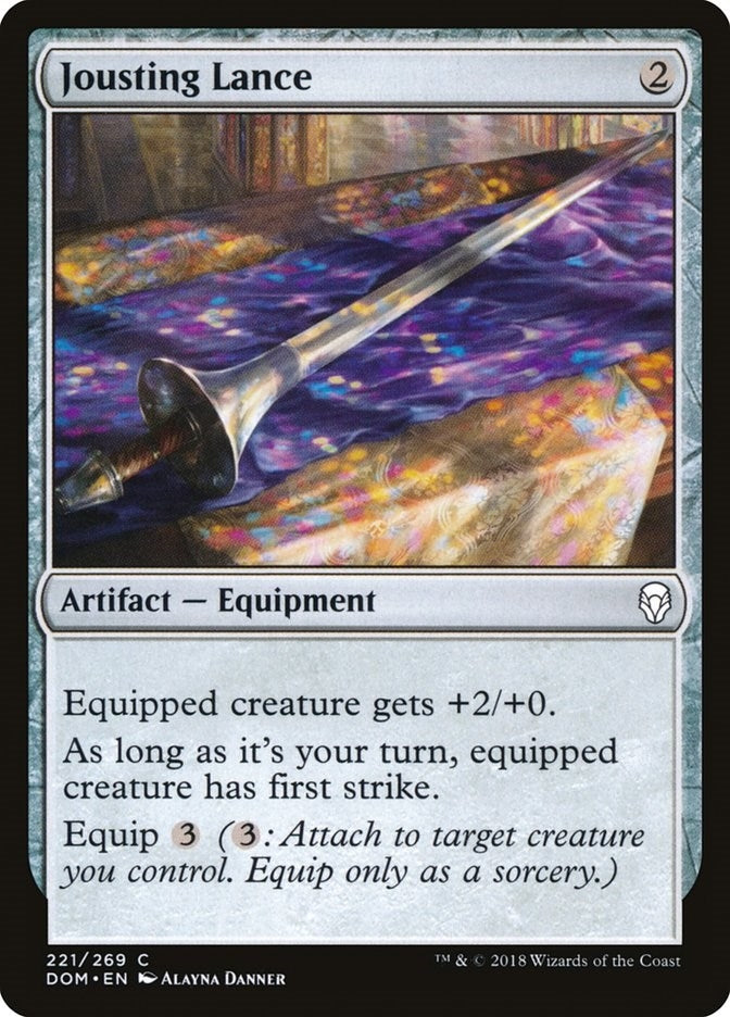 Image for Jousting Lance (221) [Dominaria] - Magic: The Gathering