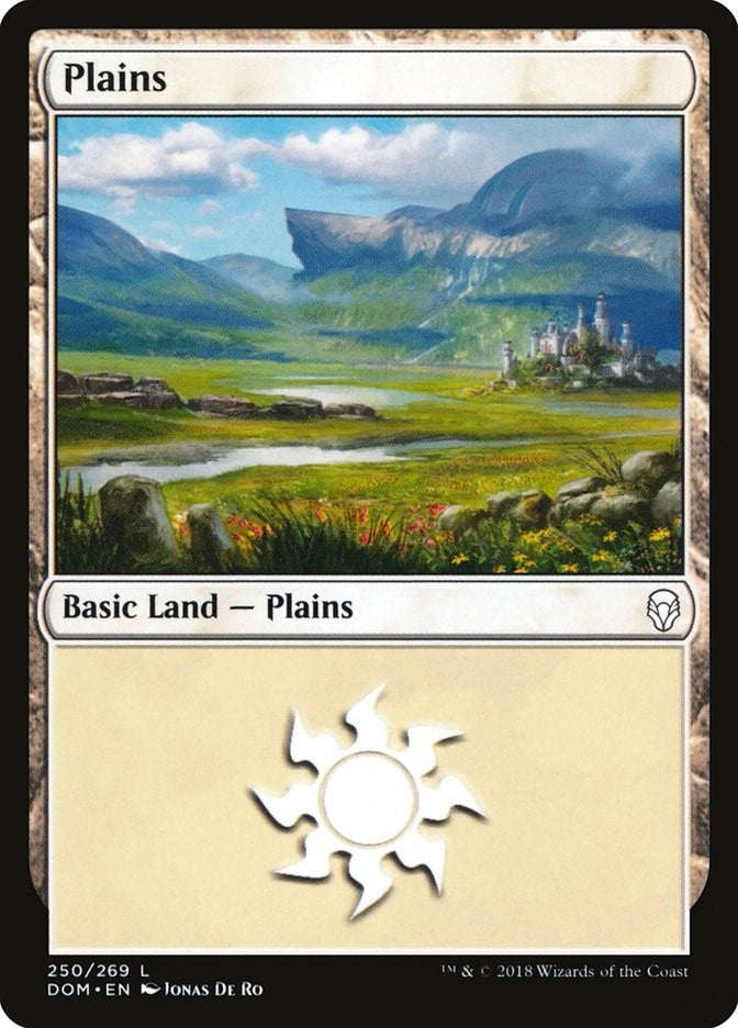 Image for Plains (250) (250) [Dominaria] - Magic: The Gathering