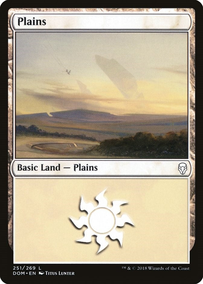 Image for Plains (251) (251) [Dominaria] - Magic: The Gathering