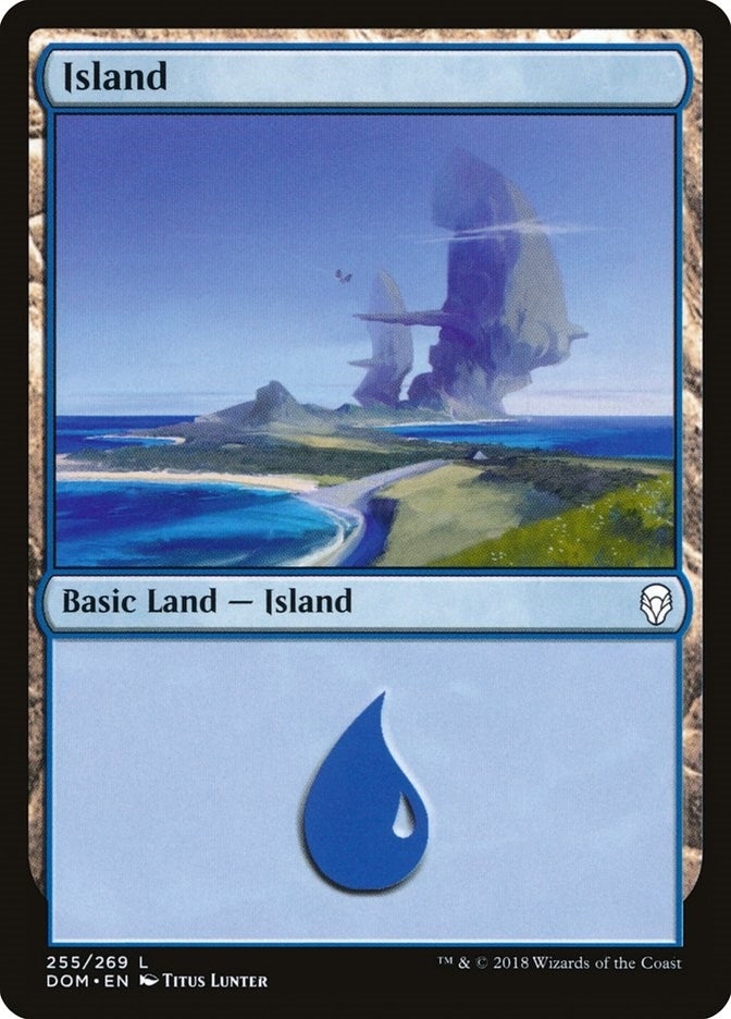 Image for Island (255) (255) [Dominaria] - Magic: The Gathering