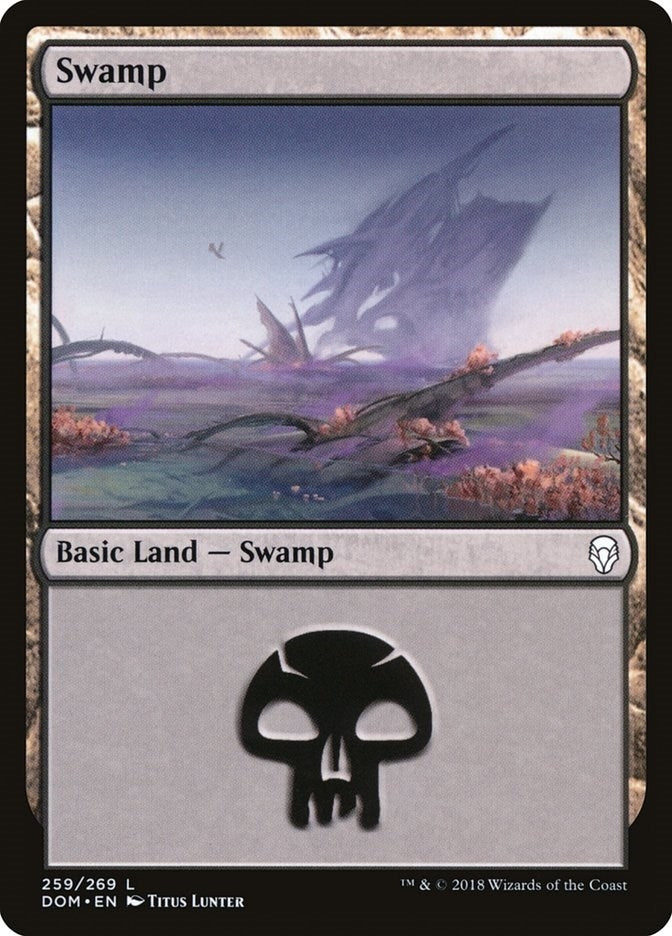 Image for Swamp (259) (259) [Dominaria] - Magic: The Gathering