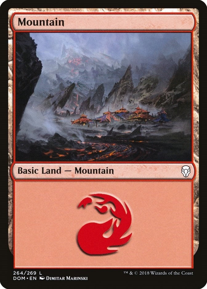 Image for Mountain (264) (264) [Dominaria] - Magic: The Gathering