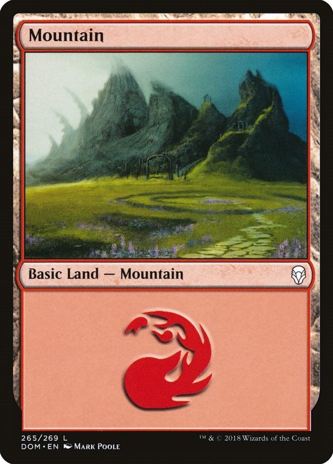 Image for Mountain (265) (265) [Dominaria] - Magic: The Gathering