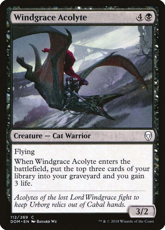 Image for Windgrace Acolyte (112) [Dominaria] - Magic: The Gathering