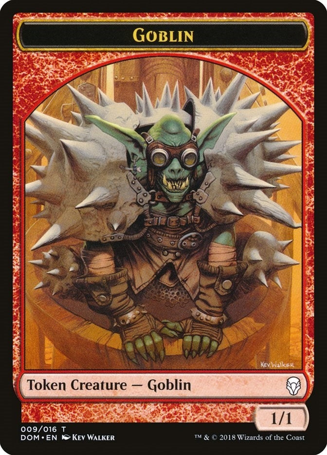Goblin Token (9) [Dominaria Tokens]