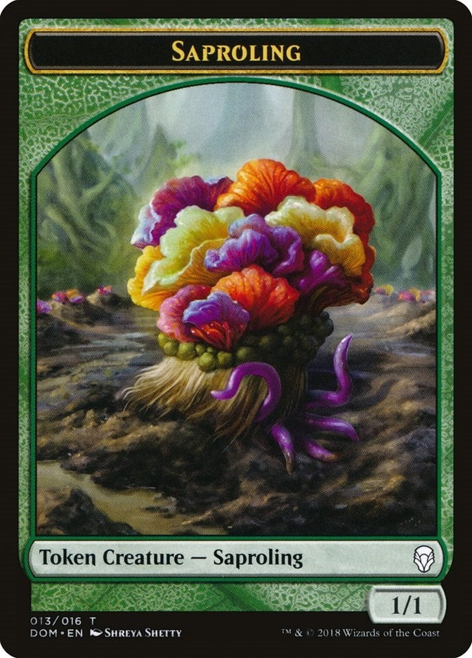 Image for Saproling Token (013) (13) [Dominaria] - Magic: The Gathering
