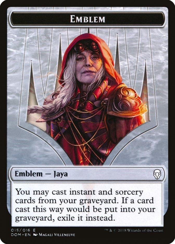Image for Emblem - Jaya Ballard (15) [Dominaria] - Magic: The Gathering