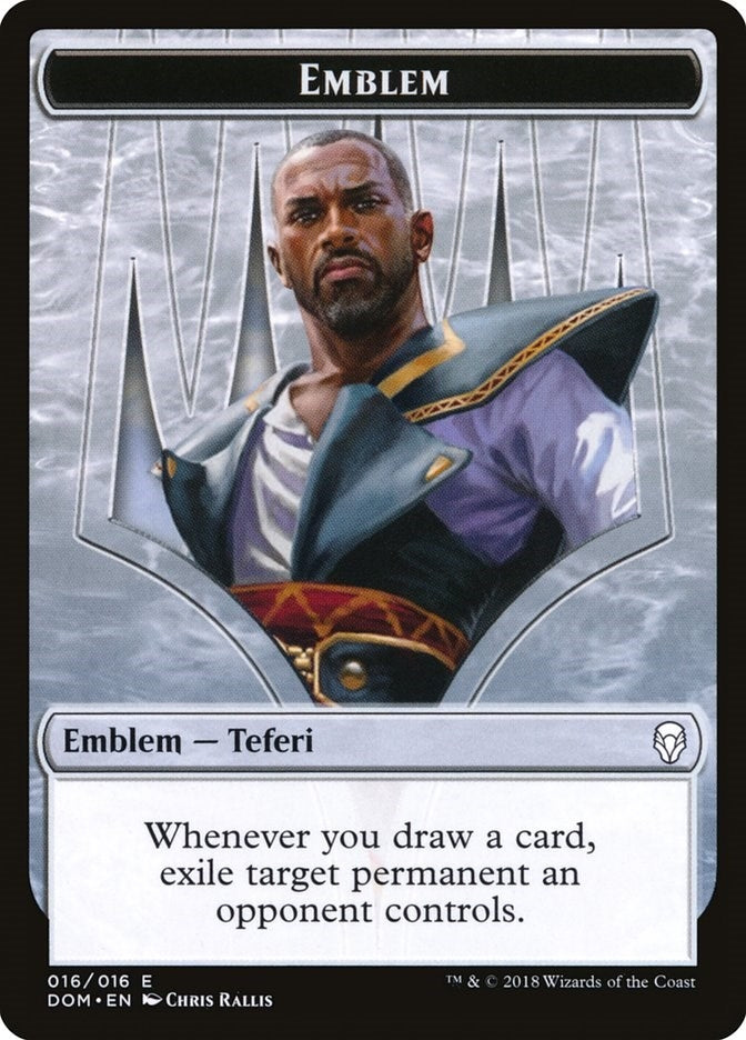 Image for Emblem - Teferi, Hero of Dominaria (16) [Dominaria] - Magic: The Gathering