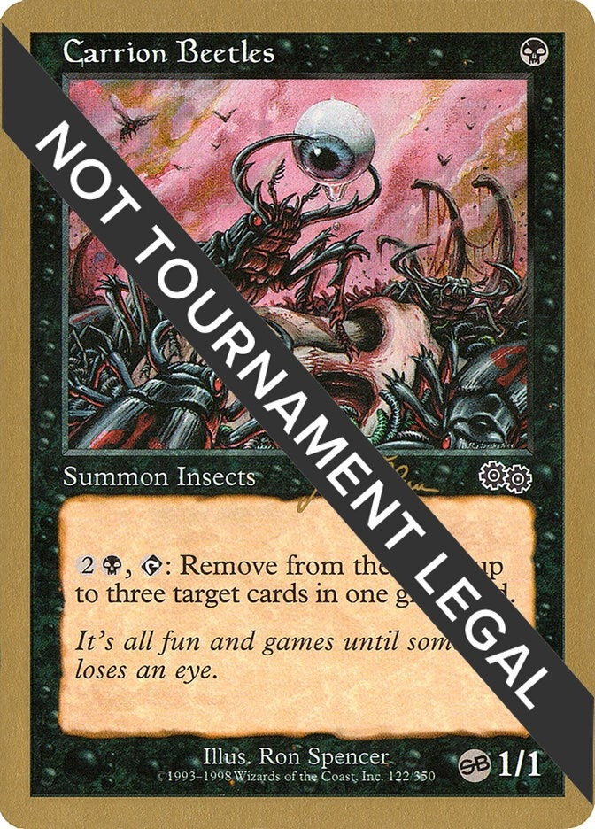 Image for Carrion Beetles - 1999 Jakub Slemr (USG) (SB) [World Championship Decks] - Magic: The Gathering