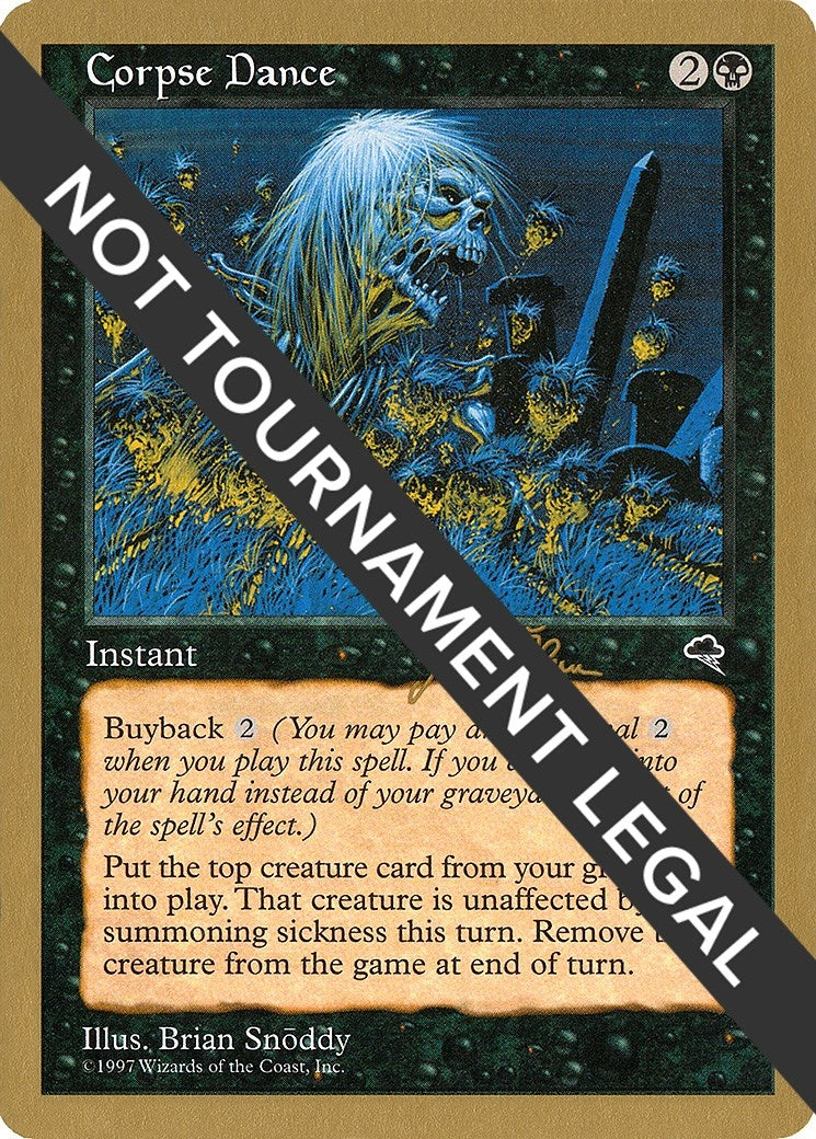 Image for Corpse Dance - 1999 Jakub Slemr (TMP) [World Championship Decks] - Magic: The Gathering