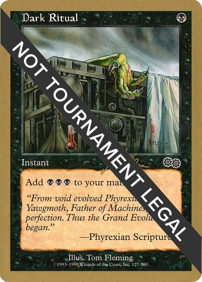 Image for Dark Ritual - 1999 Jakub Slemr (USG) [World Championship Decks] - Magic: The Gathering