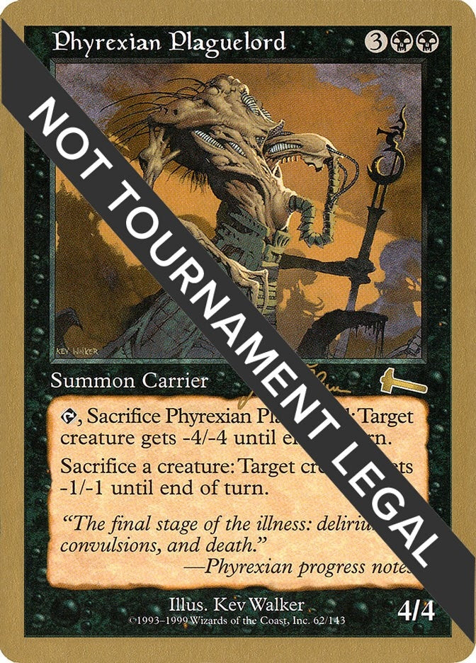 Image for Phyrexian Plaguelord - 1999 Jakub Slemr (ULG) [World Championship Decks] - Magic: The Gathering