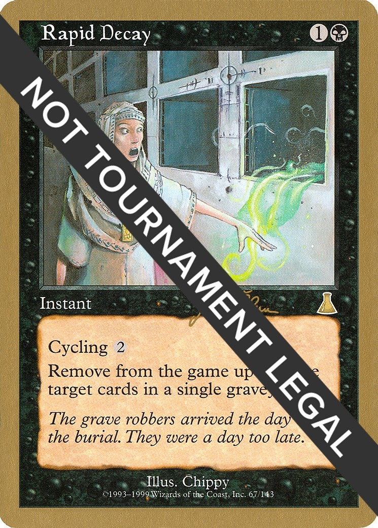 Image for Rapid Decay - 1999 Jakub Slemr (UDS) [World Championship Decks] - Magic: The Gathering