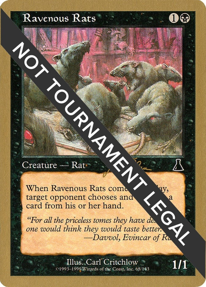 Image for Ravenous Rats - 1999 Jakub Slemr (UDS) [World Championship Decks] - Magic: The Gathering