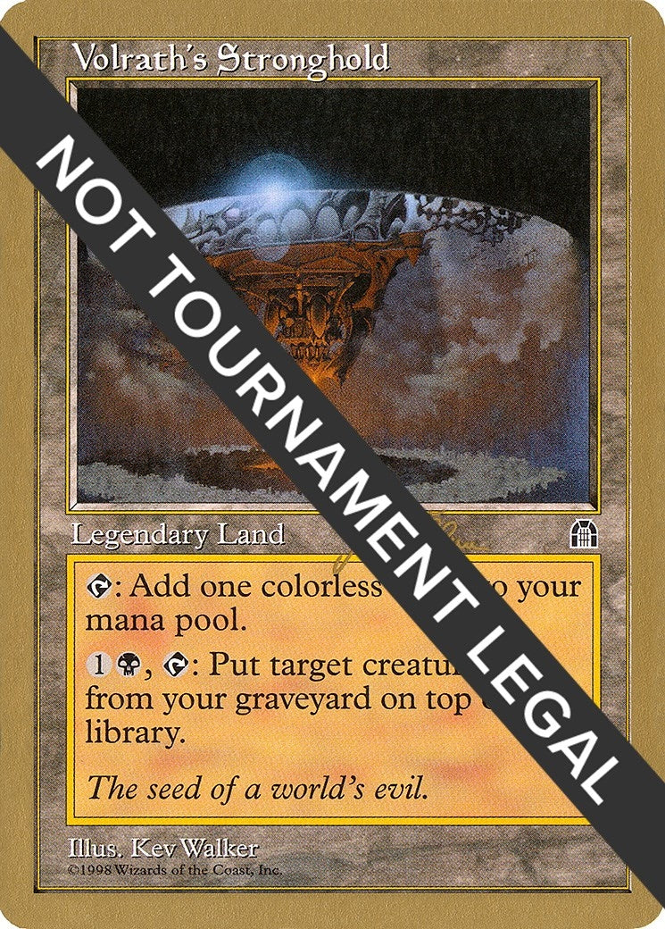 Image for Volrath's Stronghold - 1999 Jakub Slemr (STH) [World Championship Decks] - Magic: The Gathering