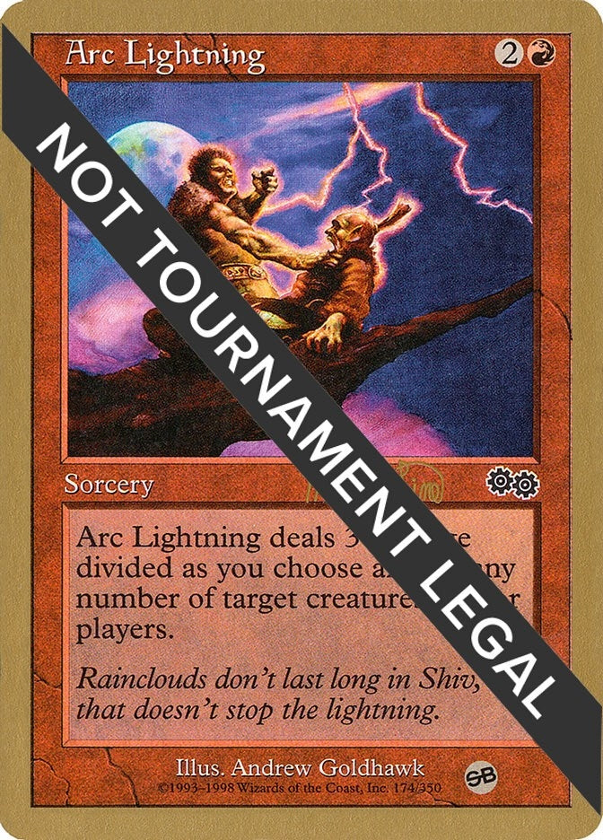 Image for Arc Lightning - 1999 Mark Le Pine (USG) [World Championship Decks] - Magic: The Gathering