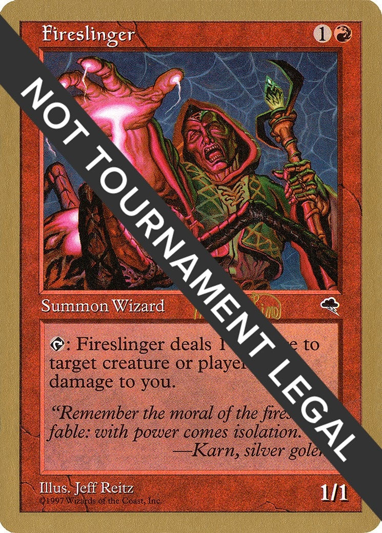 Image for Fireslinger - 1999 Mark Le Pine (TMP) [World Championship Decks] - Magic: The Gathering