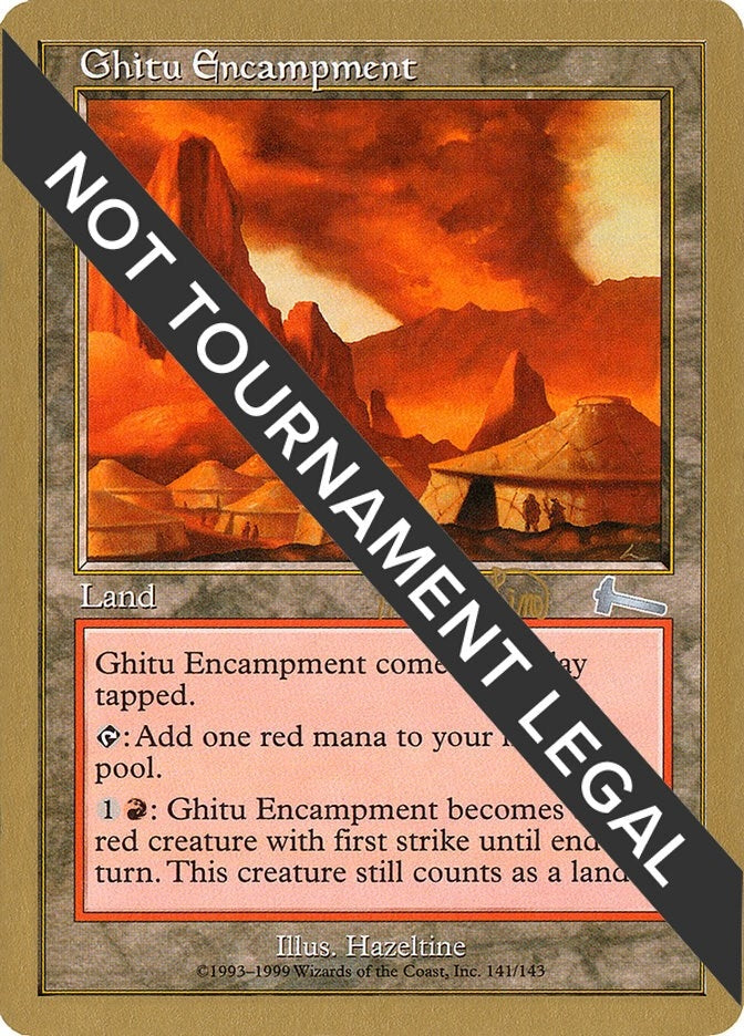 Image for Ghitu Encampment - 1999 Mark Le Pine (ULG) [World Championship Decks] - Magic: The Gathering
