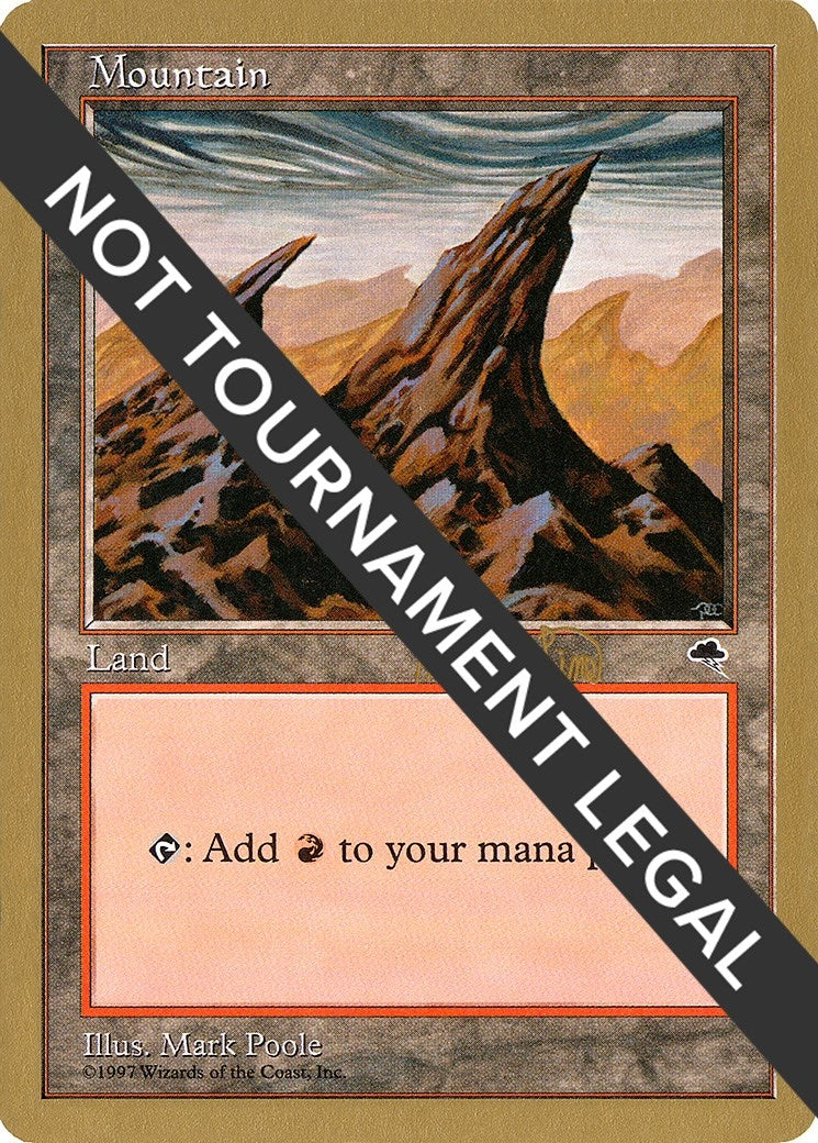 Image for Mountain (Right) - 1999 Mark Le Pine (TMP) [World Championship Decks] - Magic: The Gathering