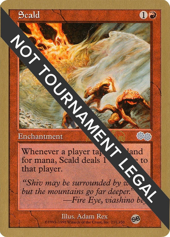 Image for Scald - 1999 Mark Le Pine (USG) (SB) [World Championship Decks] - Magic: The Gathering
