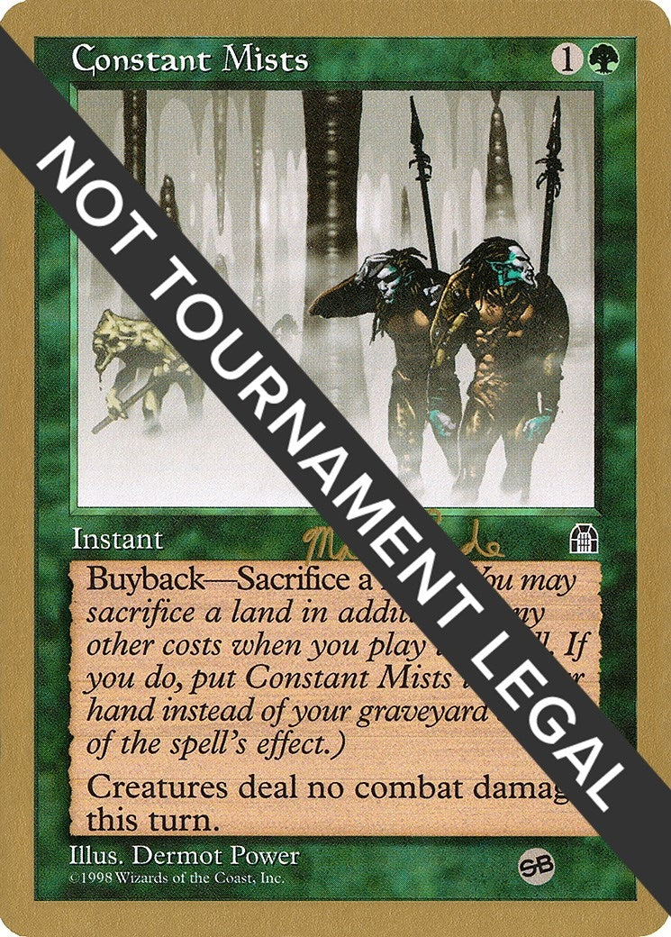 Image for Constant Mists - 1999 Matt Linde (STH) (SB) [World Championship Decks] - Magic: The Gathering