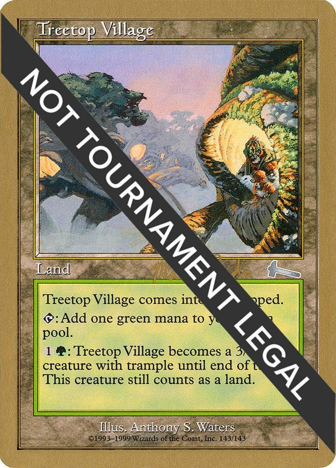Image for Treetop Village - 1999 Matt Linde (ULG) [World Championship Decks] - Magic: The Gathering