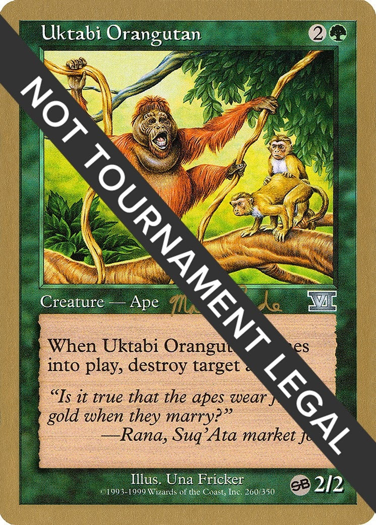 Image for Uktabi Orangutan - 1999 Matt Linde (6ED) (SB) [World Championship Decks] - Magic: The Gathering