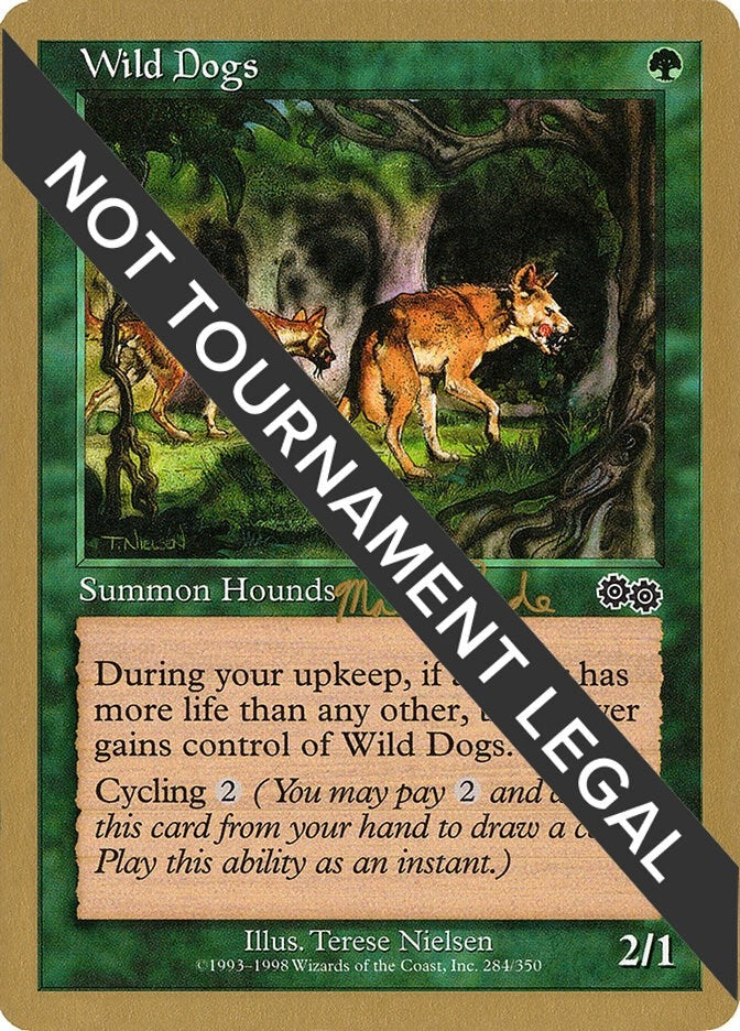 Image for Wild Dogs - 1999 Matt Linde (USG) [World Championship Decks] - Magic: The Gathering
