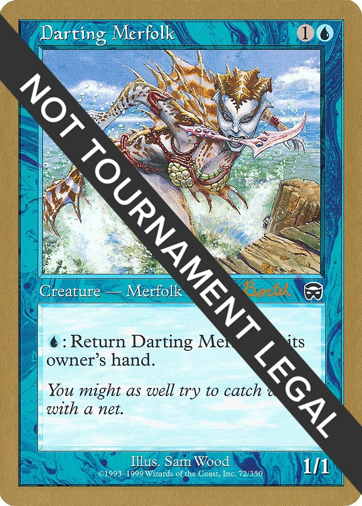 Image for Darting Merfolk - 2001 Alex Borteh (MMQ) [World Championship Decks] - Magic: The Gathering