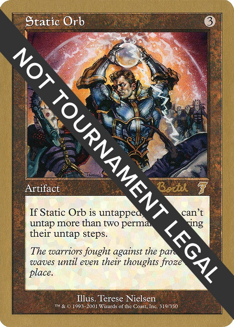 Image for Static Orb - 2001 Alex Borteh (7ED) [World Championship Decks] - Magic: The Gathering