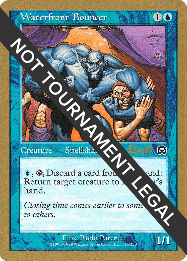 Image for Waterfront Bouncer - 2001 Alex Borteh (MMQ) [World Championship Decks] - Magic: The Gathering