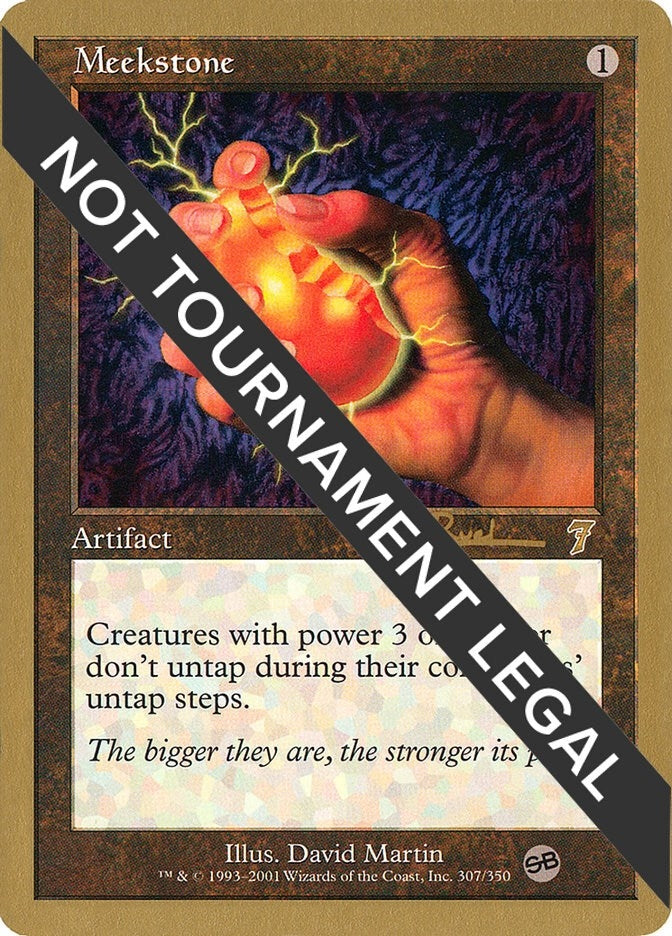 Image for Meekstone - 2001 Antoine Ruel (7ED) (SB) [World Championship Decks] - Magic: The Gathering