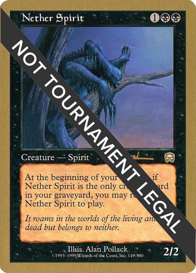 Image for Nether Spirit - 2001 Antoine Ruel (MMQ) [World Championship Decks] - Magic: The Gathering