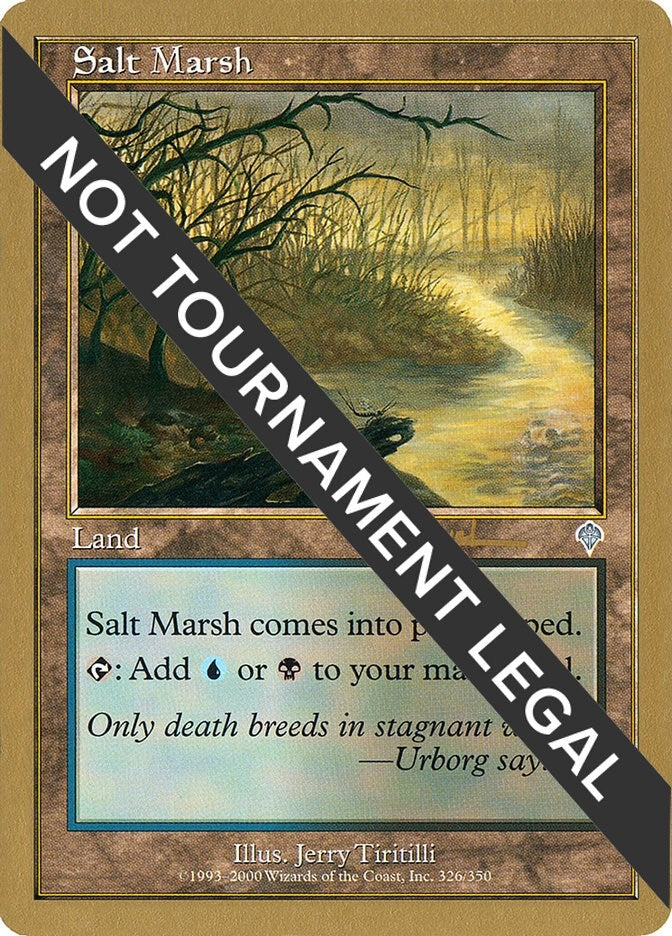 Image for Salt Marsh - 2001 Antoine Ruel (INV) [World Championship Decks] - Magic: The Gathering