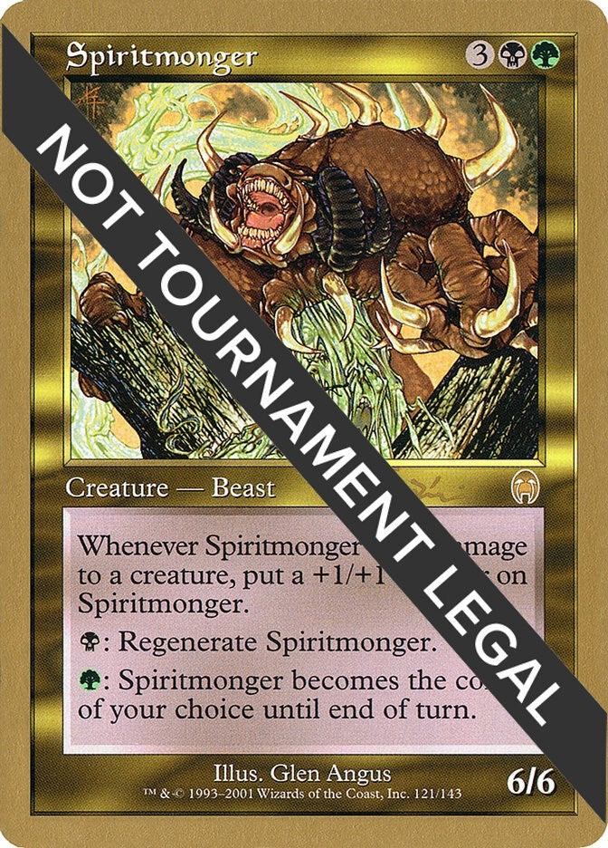 Image for Spiritmonger - 2001 Jan Tomcani (APC) [World Championship Decks] - Magic: The Gathering