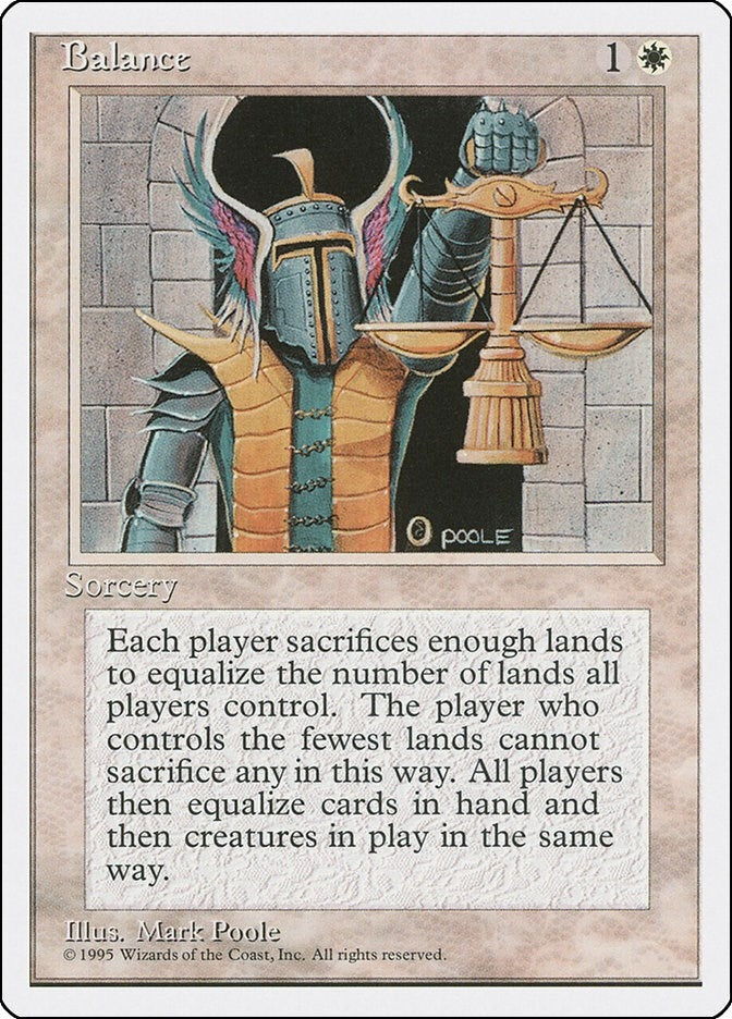 Image for Balance (256) [Fourth Edition] - Magic: The Gathering