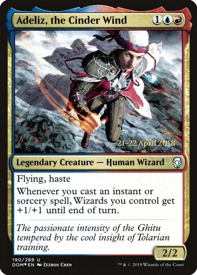 Image for Adeliz, the Cinder Wind (190) [Prerelease Cards] - Magic: The Gathering