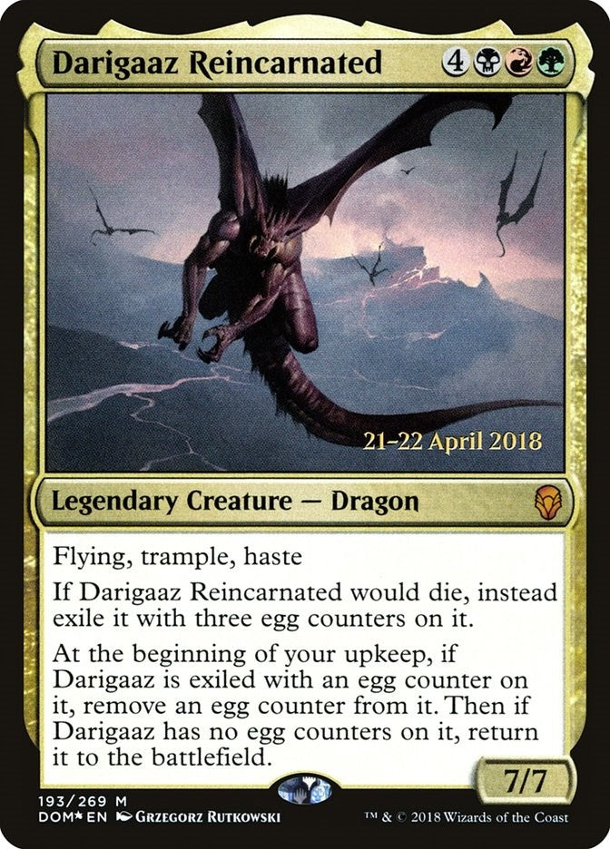 Image for Darigaaz Reincarnated (193) [Prerelease Cards] - Magic: The Gathering