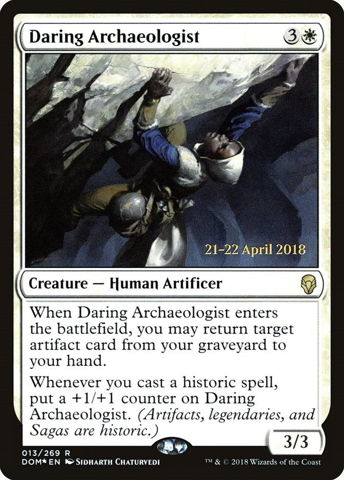 Image for Daring Archaeologist (13) [Prerelease Cards] - Magic: The Gathering