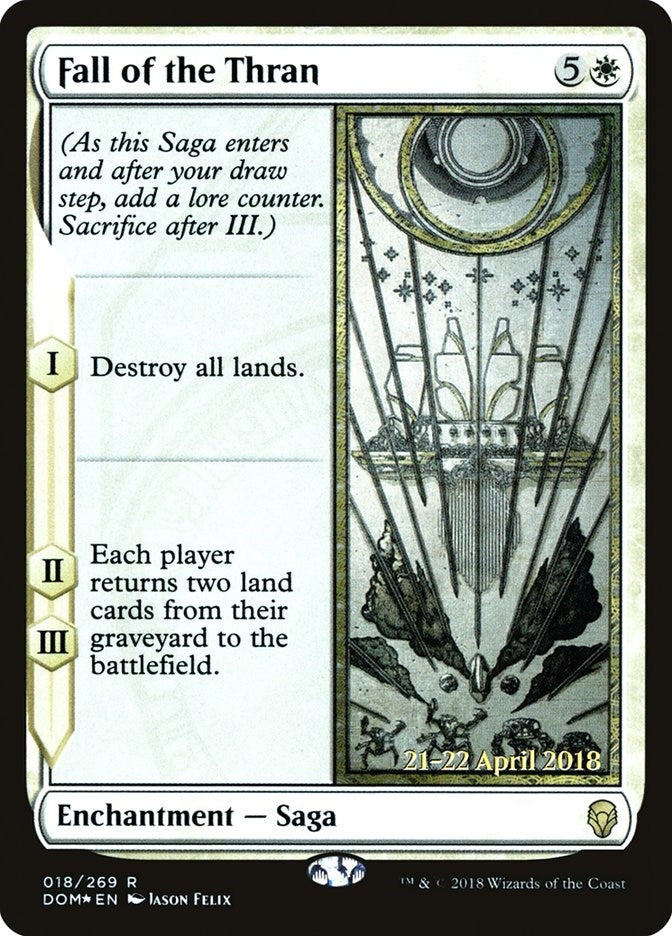 Fall of the Thran (18) [Prerelease Cards]