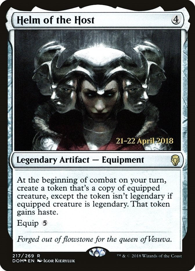 Image for Helm of the Host (217) [Prerelease Cards] - Magic: The Gathering